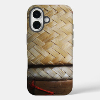 Coques iPhone 16 Panier en bambou de riz Kratip Thai Lao Isan