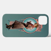 Coques Case-Mate iPhone Panneau Art déco QUEENIE GOLDSTEIN™ (Verso (horizontal))