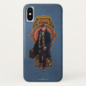 Coques Case-Mate iPhone Panneau Art Nouveau NEWT SCAMANDER™ Walking (Dos)