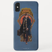 Coques Case-Mate iPhone Panneau Art Nouveau NEWT SCAMANDER™ Walking (Dos)