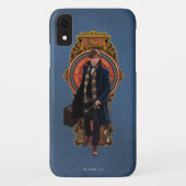 Coques Case-Mate iPhone Panneau Art Nouveau NEWT SCAMANDER™ Walking (Dos)