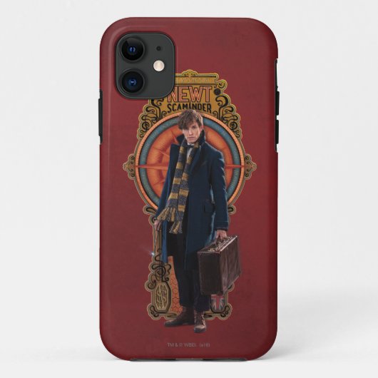 Coques Case-Mate iPhone Panneau Art nouveau permanent NEWT SCAMANDER™ (Dos)