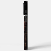 Coques Case-Mate iPhone Panneau Bois Personnalisé De L'Oie Et Des Étoiles (Verso / Gauche)