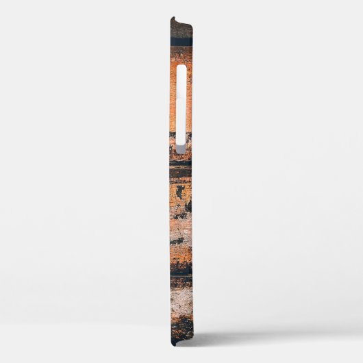 Coques Case-Mate iPhone Panneau Brown et orange (Verso / Gauche)