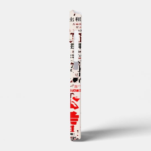 Coques Case-Mate iPhone Panneau d'affichage déchiré étranger (Verso / Gauche)