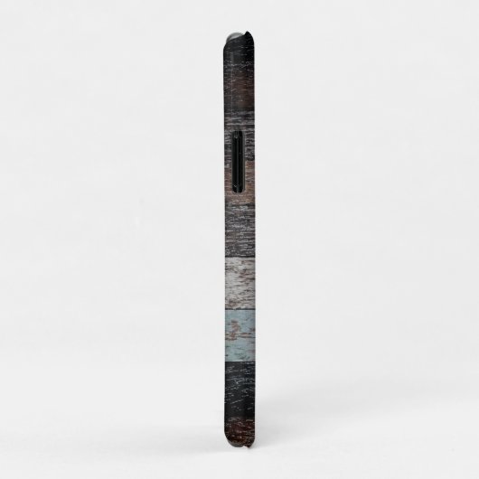 Coques Case-Mate iPhone Panneau de bois | Rustique (Dos/Droite)