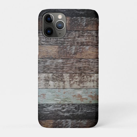 Coques Case-Mate iPhone Panneau de bois | Rustique (Dos)