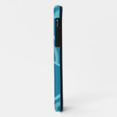 Coques Case-Mate iPhone Panneau de paix bleu (Dos/Gauche)