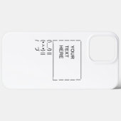 Coques Case-Mate iPhone Panneau de protestation Bunny / Art texte ASCII pe (Verso (horizontal))