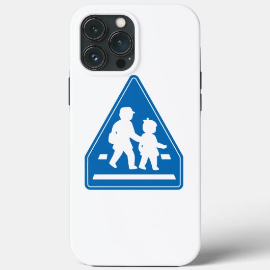 Coques Case-Mate iPhone Panneau de signalisation scolaire >> Japonais (Verso)