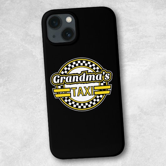 Coques Case-Mate iPhone Panneau de taxi de grand-mère