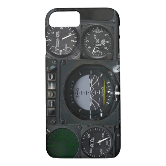 Coques Case-Mate iPhone Panneau d'instrument d'avion (Dos)
