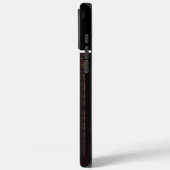 Coques Case-Mate iPhone Panneau en bois d'orignal sculpté (Verso / Gauche)