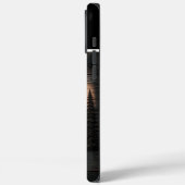 Coques Case-Mate iPhone Panneau en bois d'orignal sculpté (Verso / Gauche)