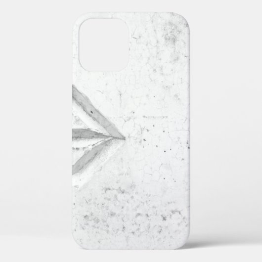 Coques Case-Mate iPhone Panneau flèche droite sur le mur (Verso)