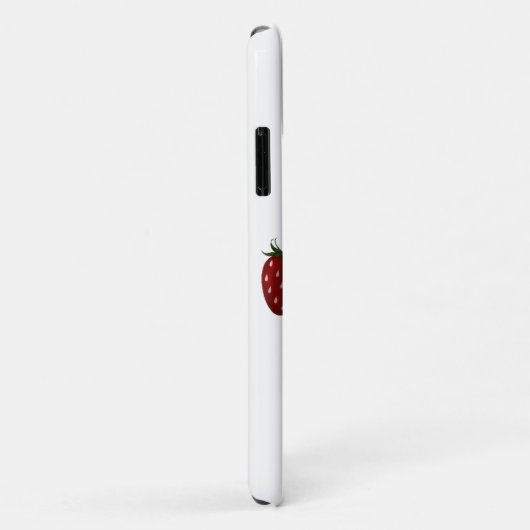 Coques Case-Mate iPhone Panneau fraise (Dos/Droite)