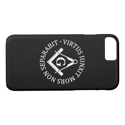 Coques Case-Mate iPhone Panneau franc-maçonnerie (Dos (Horizontal))
