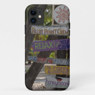 Coques Pour iPhone Panneau indicateur Rum Point Grand Cayman