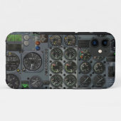 Coques Case-Mate iPhone Panneau Instruments Cockpit (Dos (Horizontal))