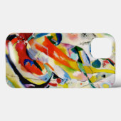 Coques Case-Mate iPhone Panneau mural abstrait PixDezines Kandinsky 1914 (Verso (horizontal))