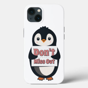 Case-Mate iPhone Case Panneau Pingouin : Ne Manquez Rien
