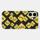 Coques Case-Mate iPhone Panneau routier minimal (Verso (horizontal))