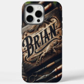Coques Case-Mate iPhone Panneau rustique Brian (Verso)