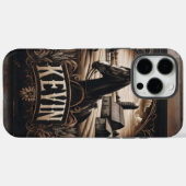 Coques Case-Mate iPhone Panneau rustique de Kevin (Verso (horizontal))
