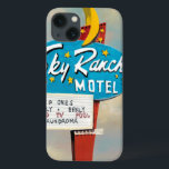 Coques Pour iPhone Panneau Sky Ranch Motel<br><div class="desc">Artiste des signes du Sky Ranch Motel : Naomi McCavitt</div>