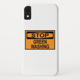 Case-Mate iPhone Case Panneau Stop au Greenwashing
