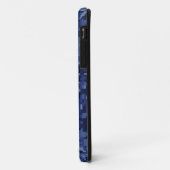 Coques Case-Mate iPhone Panneau Zodiac Gemini Marine Camo numérique bleu (Dos/Gauche)