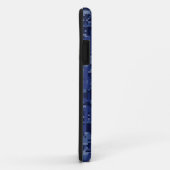 Coques Case-Mate iPhone Panneau Zodiac Gemini Marine Camo numérique bleu (Dos/Droite)