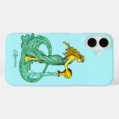 Coques Case-Mate iPhone Panneau Zodiaque Aquarius, Femme avec eau (Verso (horizontal))