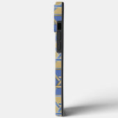 Coques Case-Mate iPhone Panneaux d'art en forme d'étoile de David bleue do (Verso / Gauche)