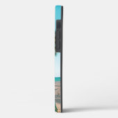 Coques Case-Mate iPhone Panneaux de surf sur la plage lancer oreiller (Verso / Gauche)