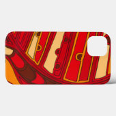 Coques Case-Mate iPhone Panneaux oranges abstraits (Verso (horizontal))