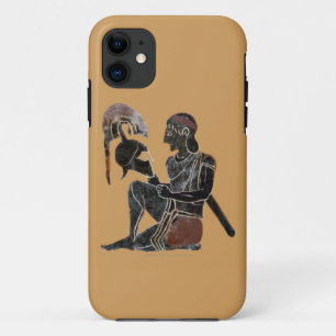 Coque iPhone 11 Panoply - Ancien soldat grec Hoplite assis