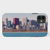 Coques Case-Mate iPhone Panorama de l'horizon de Chicago (Dos (Horizontal))