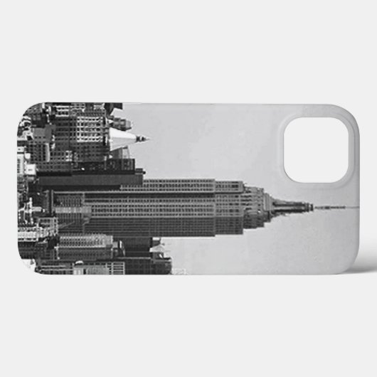 Coques Case-Mate iPhone Panorama de New York (Verso (horizontal))