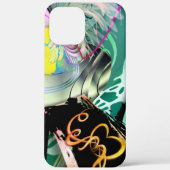 Coques Case-Mate iPhone Panorama irrégulier de formes et d'objets (Verso)