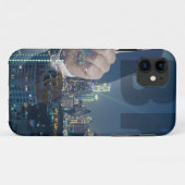 Coques Case-Mate iPhone Panorama nocturne de Bangkok (Dos (Horizontal))