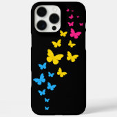 Coques Case-Mate iPhone Pansexual Pride Butterfly Trail (Verso)