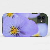Coques Case-Mate iPhone Pansies bleu pâle (Dos (Horizontal))