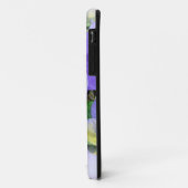 Coques Case-Mate iPhone Pansies jaune et violet (Dos/Gauche)