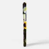 Coques Case-Mate iPhone Pansies jaunes et violets aquarelle (Verso / Gauche)