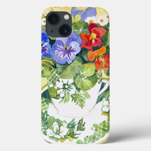 Coques Case-Mate iPhone Pansies - nasturtiums 2013 (Verso)
