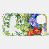 Coques Case-Mate iPhone Pansies - nasturtiums 2013 (Verso (horizontal))