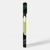 Coques Case-Mate iPhone Pansy Blanc et Jaune (Verso / Droite)