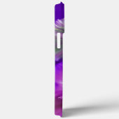 Coques Case-Mate iPhone Pansy fleuri nom pourpre (Verso / Droite)