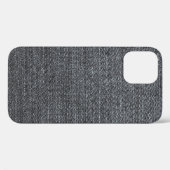 Coques Case-Mate iPhone Pantalon bleu texture de tissu denim (Verso (horizontal))